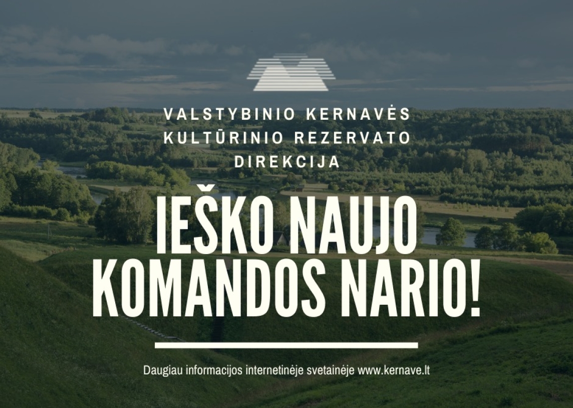 Ieškome naujo komandos nario/narės!